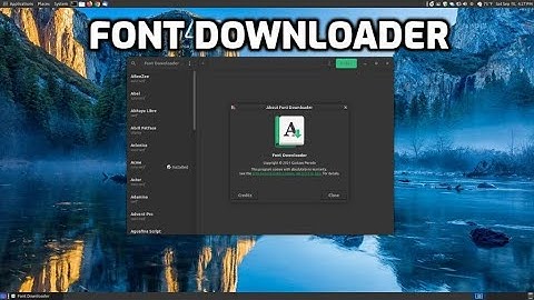 Font Downloader for Linux Users