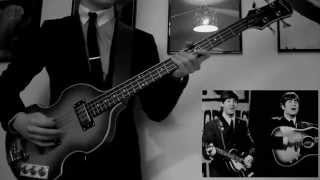 ''I Want to Hold Your Hand'' - The Beatles - Bass Cover