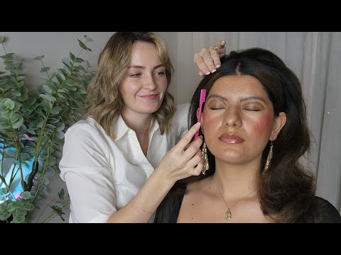ASMR Perfectionist 1960's Voluminous Bouffant Hairstyle - Hair Placement, Mini Combing, Final Touch