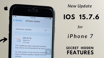 iPhone 7 new update ios 15.7.6 - Secret hidden features 😍😍😍