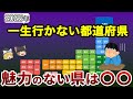 【地理/地学】2023年一生行かなさそうな都道府県