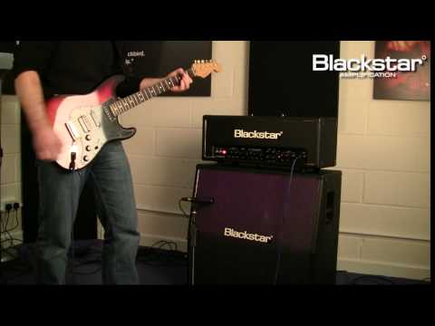 Demonstration of the New Blackstar HT-100 Stage 4x12" half-stack from the Blackstar HT-Venue Series.