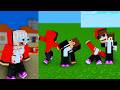 MiniCraft - Dark JJ VS JJ - MAIZEN Minecraft Animation  || Mini Craft World