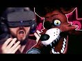 Getting VERY Scared In Five Nights At Freddy's VR (FNAF VR) - Part 1