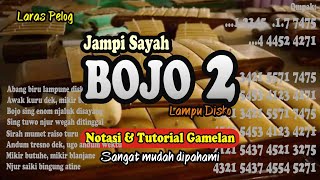 Notasi Gamelan Bojo Loro Pelog
