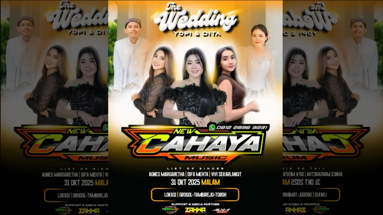 LIVE NEW CAHAYA MUSIC  ,  RISKI & YOPI . KEES AUDIO   GROGOL 31 OKTOBER 2025