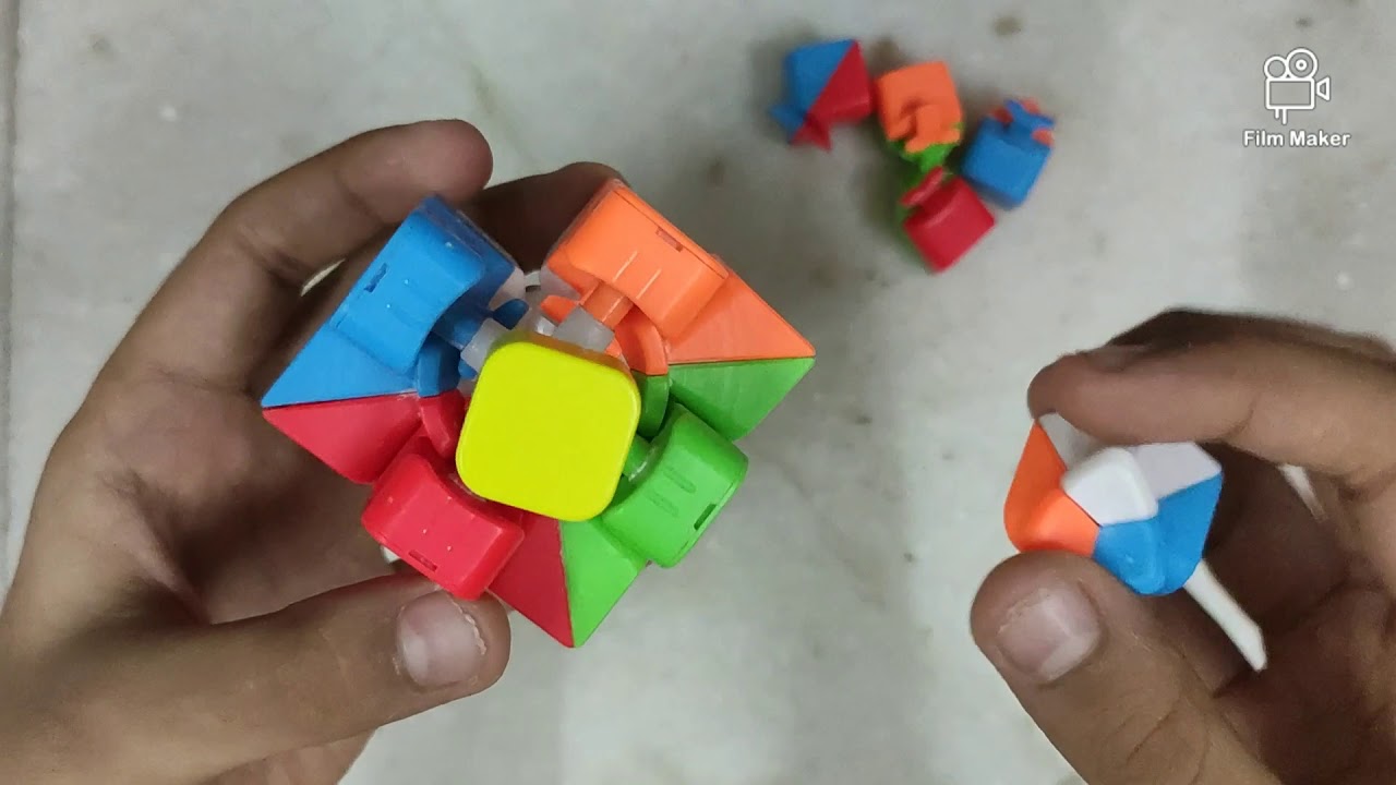 How to Rebuild a broken 3*3 Cube - YouTube