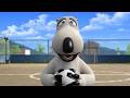 Bernard Bear - Bernard vs Lloyd in Football! ⚽🔥 Super Toons TV