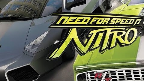 Need for Speed Nitro(Wii) Opening sequence
