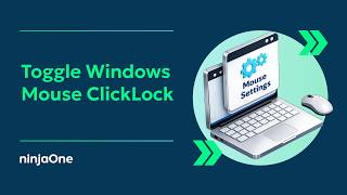 How to Turn On or Off Mouse ClickLock in Windows (w/ SCREEN RECORDING)