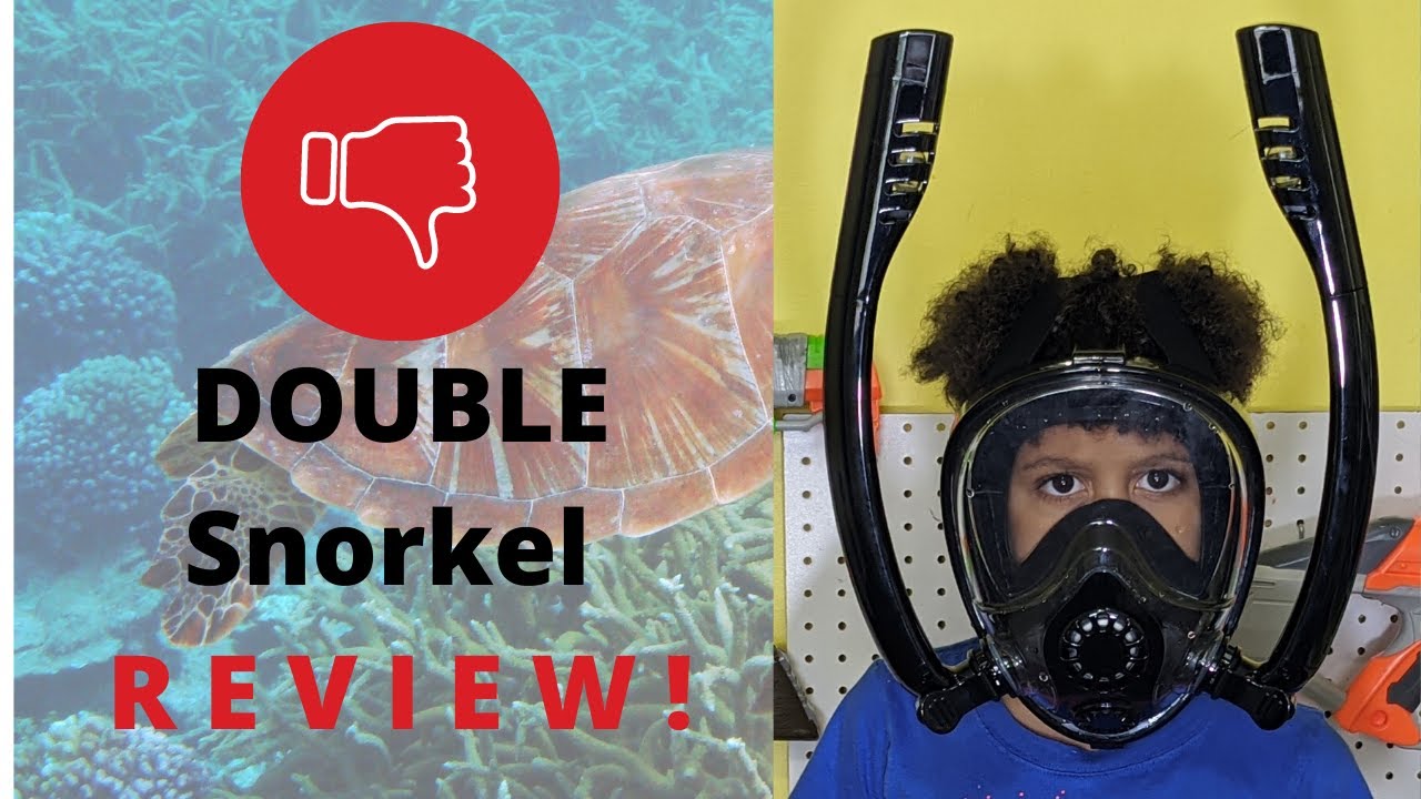 Full Face Double Snorkel Review YouTube