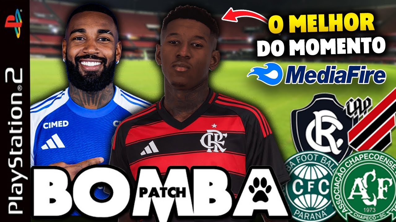 ⚽ BOMBA PATCH 2026 DOWNLOAD PS2 ISO GRATUITA (PS2, PC, ANDROID) 🎮