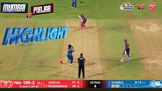 Ipl 2026 Mumbai Indians Vs Punjab Kings Full Highlights Mi Vs Pbks Full Highlights Video