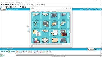 membuat jaringan client server dengan cisco packet tracer