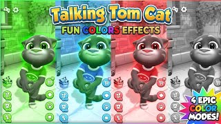 Talking Tom Cat Fun Colors Effects Video || Talking Tom Cat 😺 4Epic Color Modes Video - Talking #Tom screenshot 3