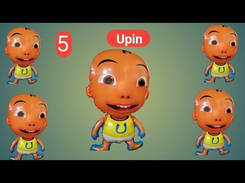Mainan anak lucu  balloon karakter upin | Toys kids monastv