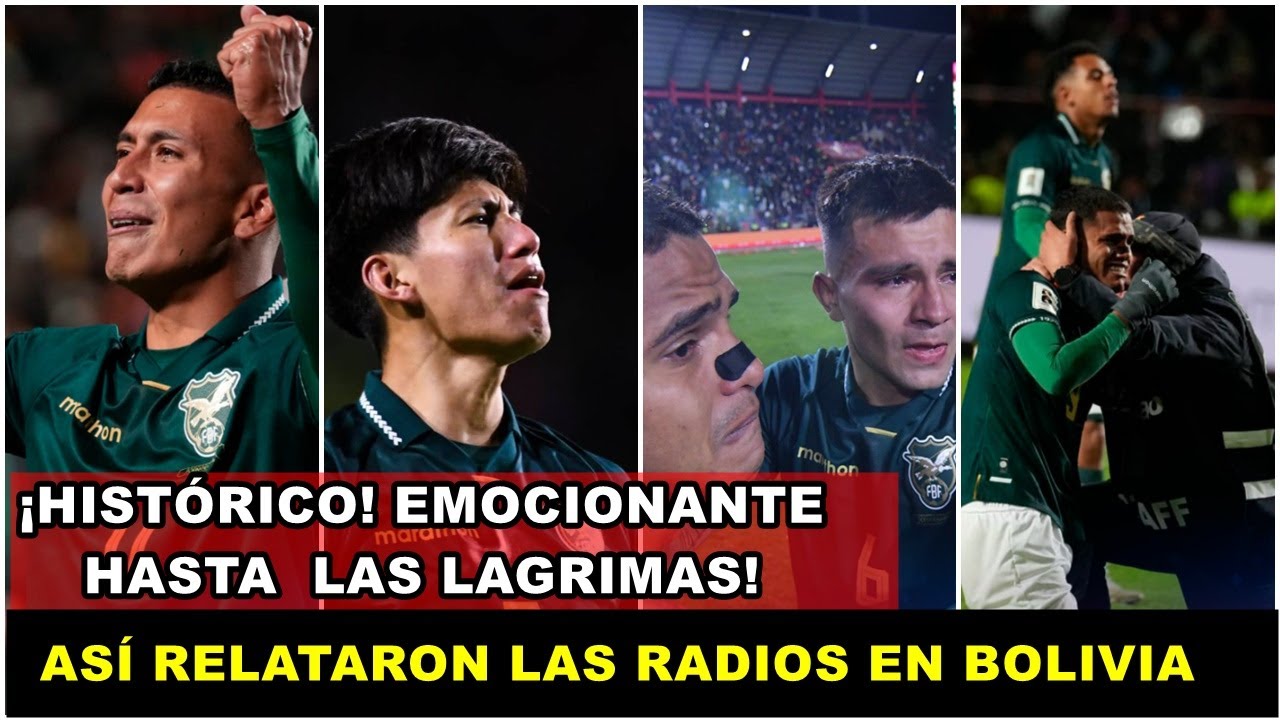 BOLIVIA - BRASIL 1-0 | TODOS LOS RELATOS EMOCIONANTES | HASTA LAS LAGRIMAS | Gracias Colombia❤️