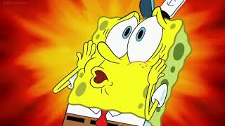SpongeBob Stuck on the roof Gif 1