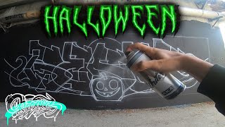 RESAKS   Halloween Graffiti Wall
