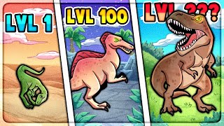 I Upgraded DINOSAURS For 999,999,999 Years