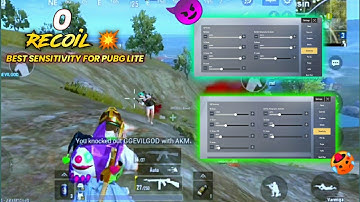 BEST SENSITIVITY FOR PUBG MOBILE LITE || 0.22.0 NEW BEST SENSITIVITY IN PUBG LITE | FULL ZYRO +