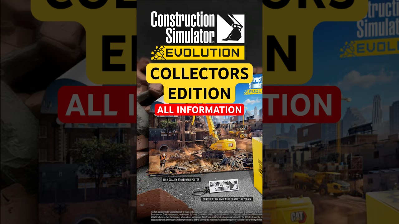 Construction Simulator Evolution Collector’s Edition Breakdown