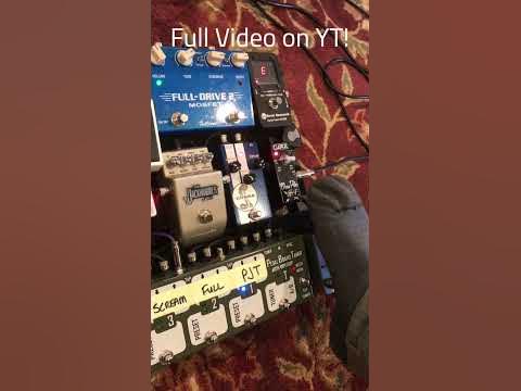 A Nice, Clean Pedalboard Setup - YouTube