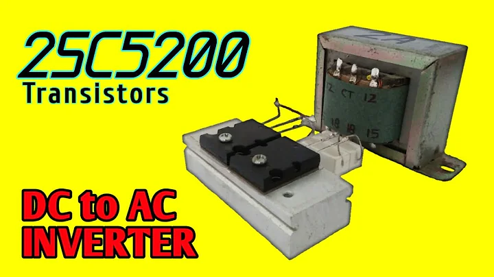 Powerful Inverter 12V to 220V using 2SC5200 Transistors - DC to AC INVERTER