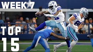 Top 15 Plays | NFL Week 7 2022 Season