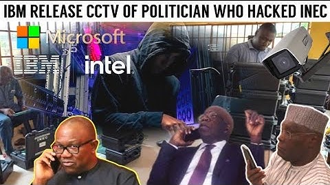 WHERE IS THE IDENTITY OF FOREIGN H@CK€R TRYING TO H@CK INEC SERVER ?