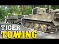 Tiger I towed by huge Sdkfz 9 FAMO half-track at Militracks 2023