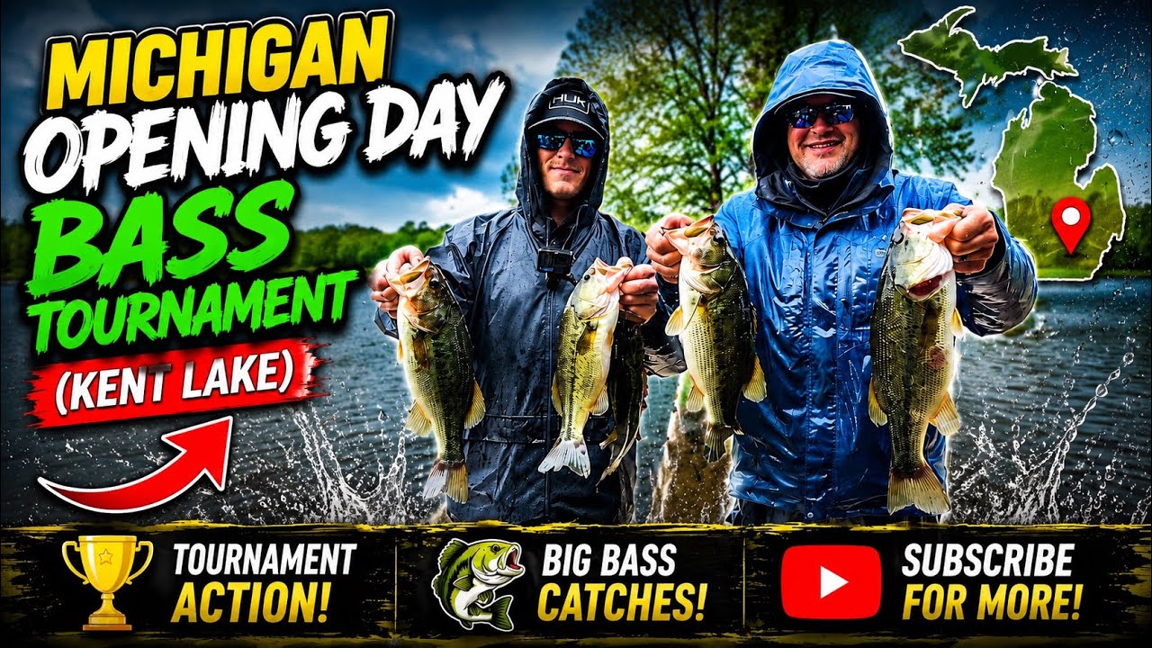 Michigan Opening Day Bass Tournament (Kent Lake)