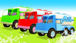 NEW EPISODE! The milk truck is broken. Monster truck for children. Helper cars cartoons for kids. by Helper Cars 94,215 views 1 month ago 26 minutes