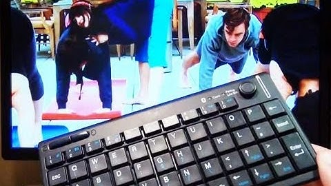 Bluetooth Keyboard Paired to Samsung Galaxy Note 2 II (GT-N7100 / GT-N7105)