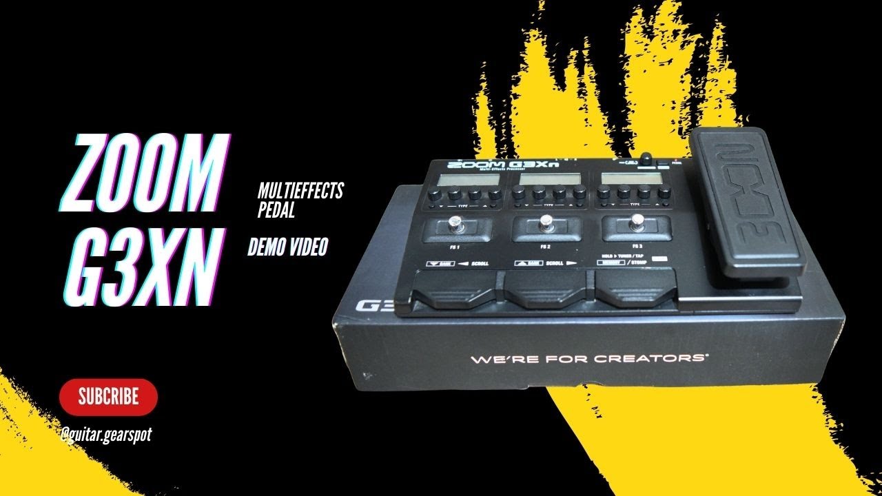 The Best Features of Zoom G3Xn: Looper, Drum Patterns, Amp Simulations and  More