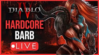 Diablo 4 Beta Barb Hardcore - We dying tonight!!!