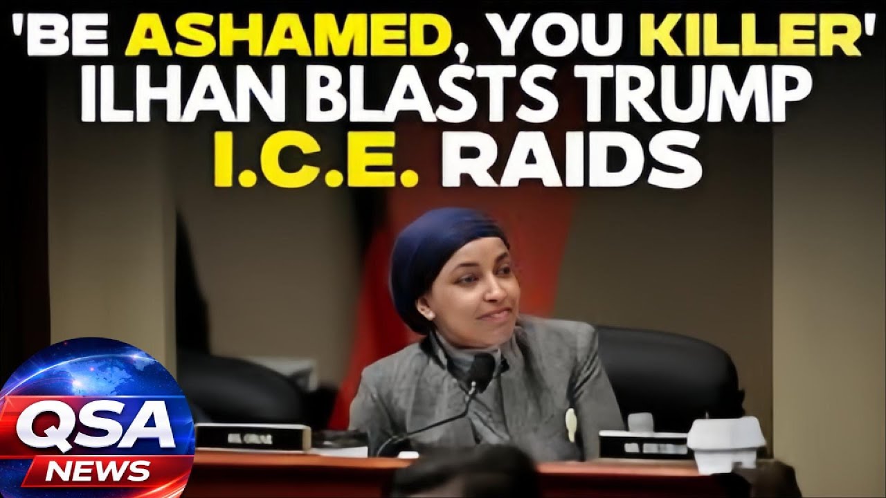 “Be Ashamed” — Ilhan Omar Slams Trump Over ICE Raids