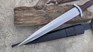 Hand-Forging a Degen Medieval Dagger | 15th-Century Blade | Everest Forge