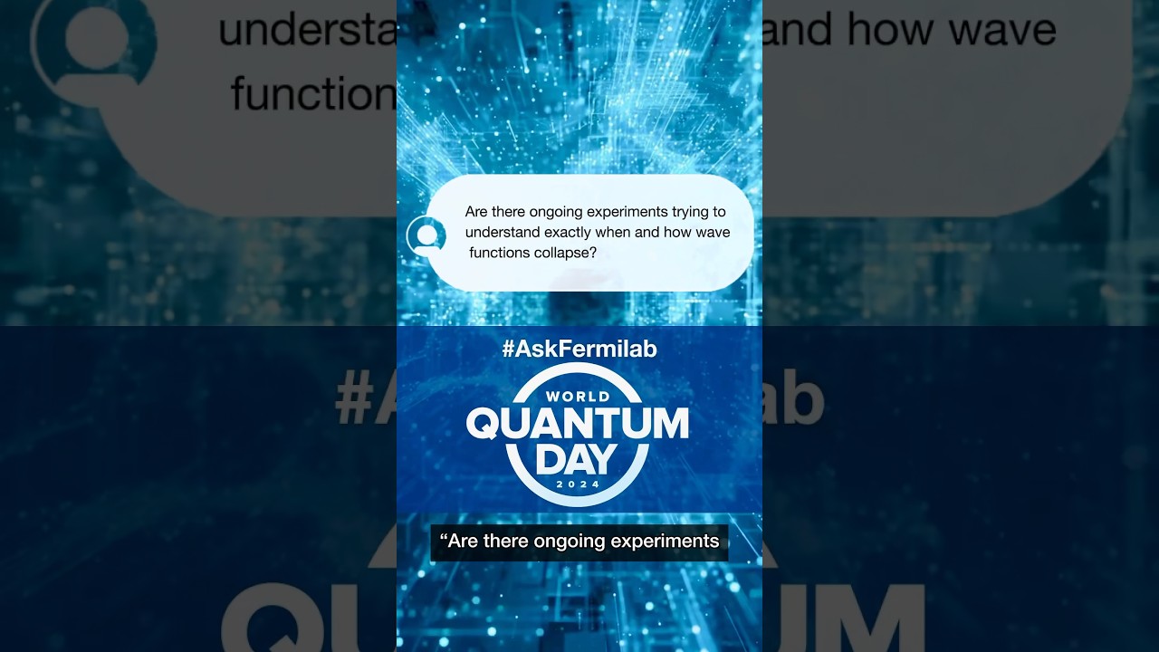 Are there ongoing experiments trying to understand exactly when and how wave functions collapse?