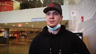 Inside the Bubble: Blues' Robert Thomas walks through COVID testing