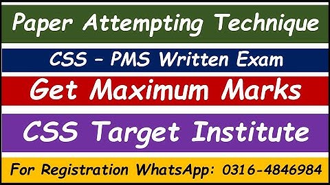 Paper Attempting Method | CSS | PMS | FPSC | PPSC