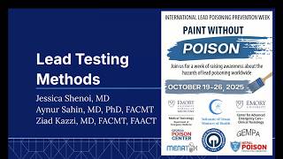 Lead Testing Methods