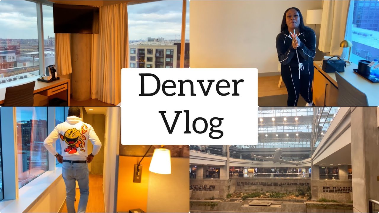 Travel Vlog Denver Colorado | Hotel Room Tour | Denver Trip 2021