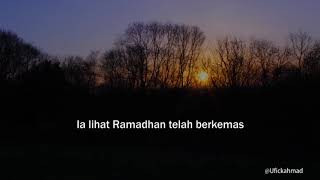 PESAN TERAKHIR DARI RAMADHAN - SEDIH