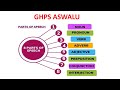 Parts of Speech - 8th std Students GHPS Aswalu.