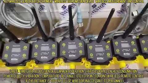 KJT wireless sensor batch shipment wireless transmission device wireless measurement and control