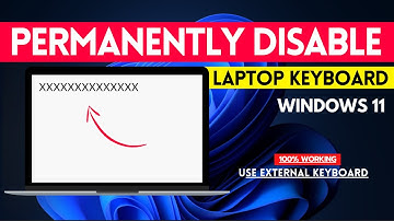💥Permanently Disable Laptop Keyboard on Windows 11 - Turn off Built in Keyboard