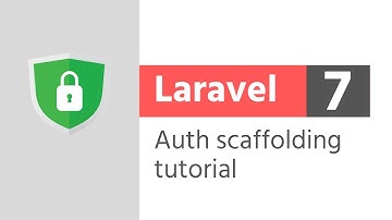 Laravel 7 auth scaffolding step by step | laravelarticle