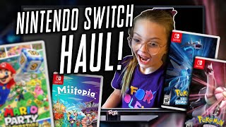The Nintendo Switch Games HAUL of Christmas 2021 - My Retro Life
