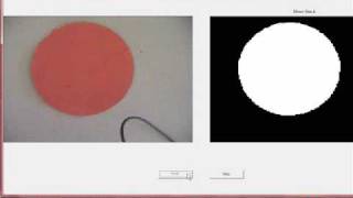 Marker tracking by using MATLAB